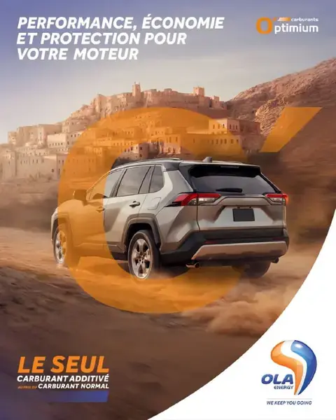 OLA Energy Optimum fuel performance campaign visual